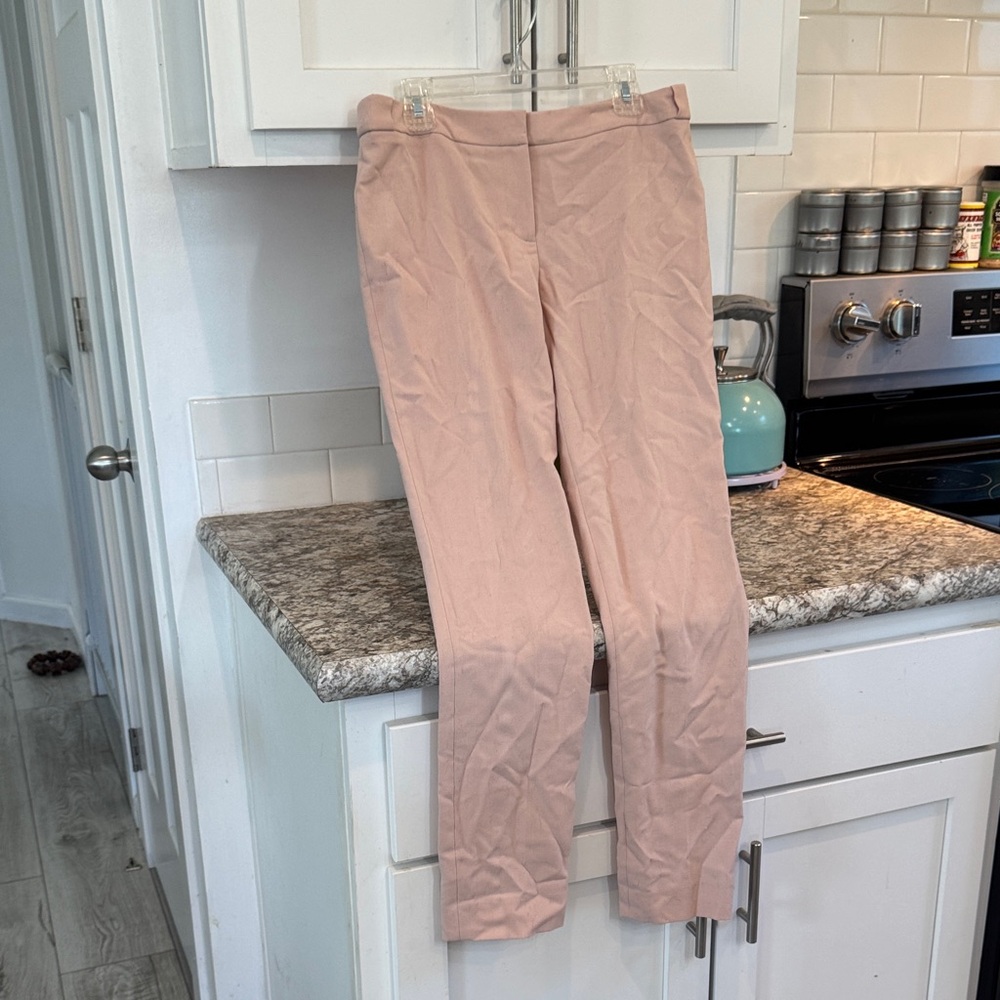 Calvin Klein Women's Straight Leg Pants in Light Pink